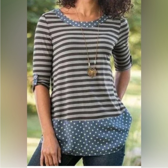 Matilda Jane Lets Get Lost Blouse medium - Picture 2 of 7